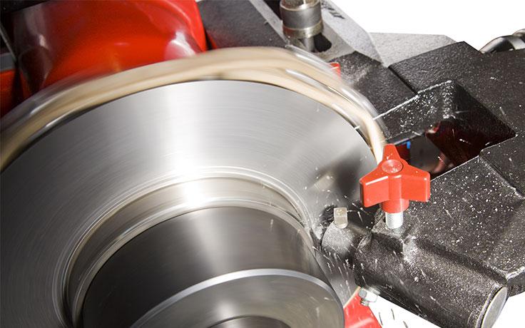 Brake disc deals lathe